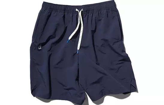 nautica white sail Повседневные шорты унисекс с белым парусом nautica, Темно-синий