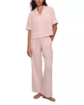 Наутико Пижамный комплект Relaxed Eberjey, розовый