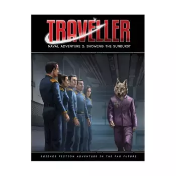 Naval Adventure 2 - Showing the Sunburst, Traveller (Mongoose 2nd Edition) - Adventures & Campaigns, мягкая обложка
