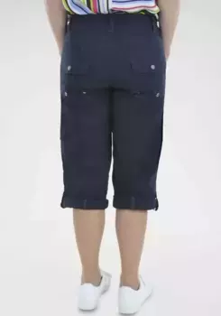 NAVIGAZIONE Капри в стиле карго, цвет морской волны