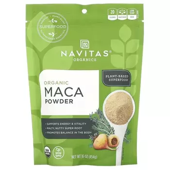 Navitas Organics Органический порошок маки 16 унций (454 г)