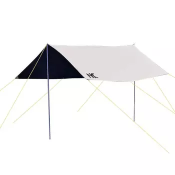 Навес для кемпинга Jingdian Guangnian, серебряный навес 343 человека, окрашенный серебряный навес 34 на 4 человека