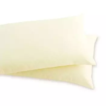 Наволочка 48x74, набор из 2 шт., простые наволочки-конверты, ультрамягкие и дышащие, наволочка - наволочка - устойчивая и гипоаллергенная (бежевый) CANDeal