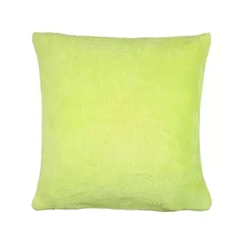 Наволочка 50х50 см микрофибра плюшевая Casa Colori, зеленый