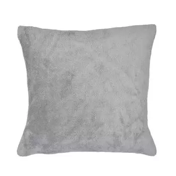Наволочка 60х60 см плюшевая микрофибра Casa Colori, серый