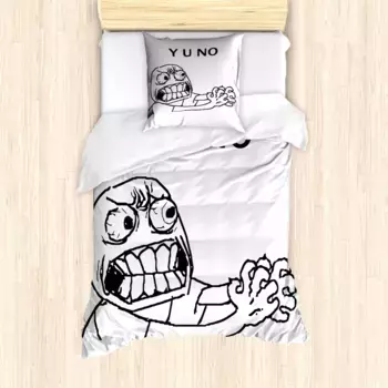 Наволочка Abakuhaus, черный