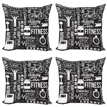 Наволочка Abakuhaus, черный