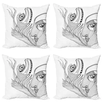 Наволочка Abakuhaus, черный