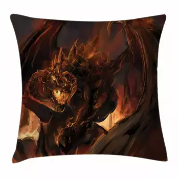 Наволочка Abakuhaus, коричневый