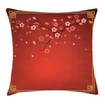 Наволочка Abakuhaus, красный