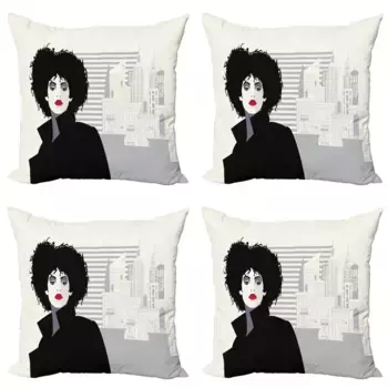 Наволочка Abakuhaus, серый