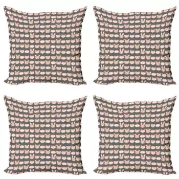 Наволочка Abakuhaus, серый