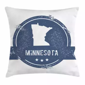 Наволочка Abakuhaus, синий