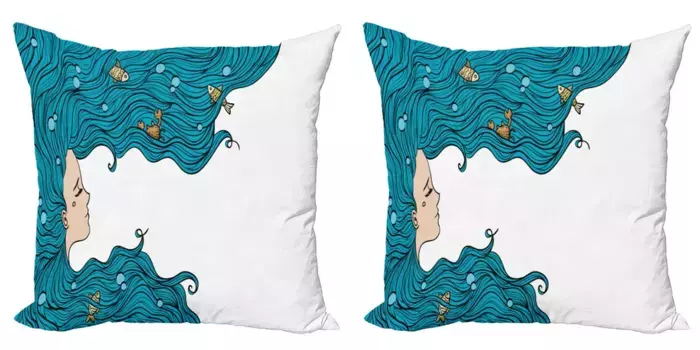 Наволочка Abakuhaus, синий