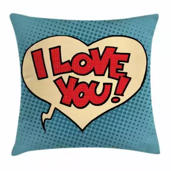 Наволочка Abakuhaus, синий