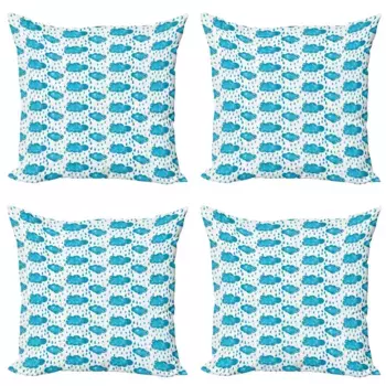 Наволочка Abakuhaus, синий