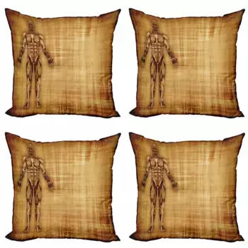 Наволочка Abakuhaus, светло-коричневый