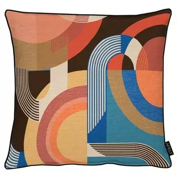 Наволочка Apelt Arco, 46x46x0,5 см, разноцветный