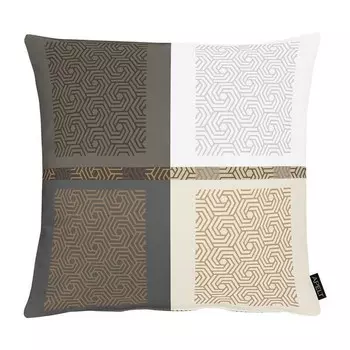 Наволочка Apelt Artos, 49 см цвет braun/beige