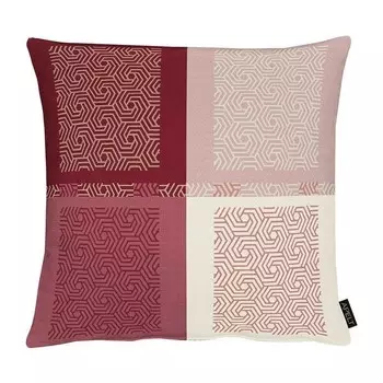 Наволочка Apelt Artos, 49 см, красный