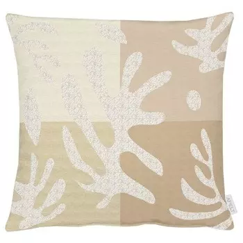Наволочка Apelt Dora, 49x49x0,5 см цвет natur/beige