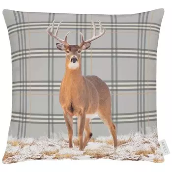 Наволочка Apelt Ferdinand, 46 см цвет beige/braun/wei