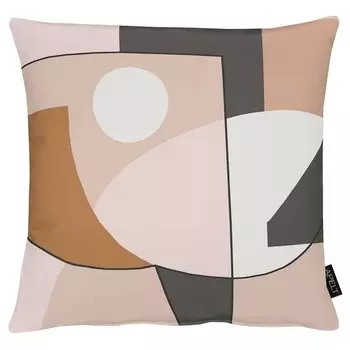 Наволочка Apelt Francis, 46 см, разноцветный