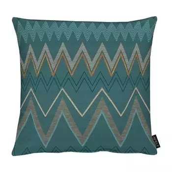 Наволочка Apelt Indira, 49 см цвет petrol