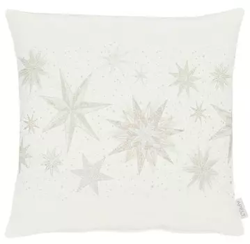 Наволочка Apelt X-Mas Glam Typ B, 49x5x49 см цвет natur/gold