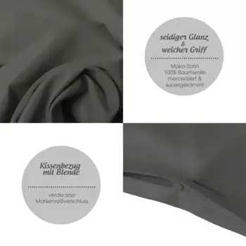 Наволочка Aqua-textil, серый