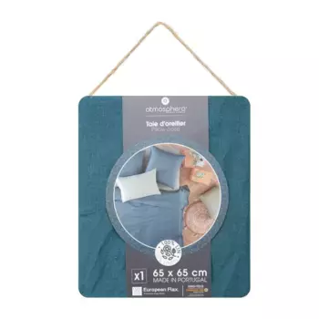 Наволочка ATMOSPHERA CREATEUR D’INTERIEUR, темно-синий