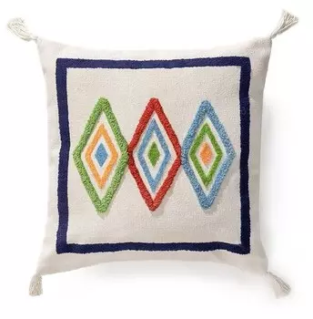 Наволочка benuta Malika, 40x1x40 см, многоцветный