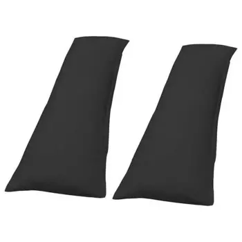 Наволочка Biberna 0077144 I (2 шт), черный