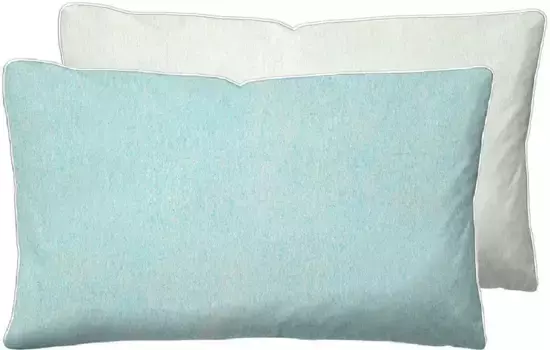 Наволочка Biberna, (1 шт.) 80х80 см, цвет bleu-grau