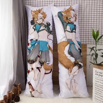 Наволочка для дакимакуры Huruaci Genshin Impact (Gorou), мультиколор