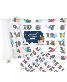 Наволочка для малышей для подушки 13X18, органическая наволочка для малышей, чехол для подушки для путешествий Keababies, мультиколор