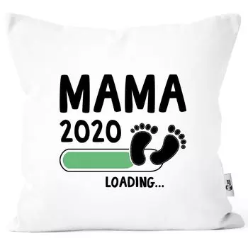 Наволочка для мамы 2020, подарочная подушка для будущей мамы, хлопковый подарок на рождение, MoonWorks бело-черный, униразмер
