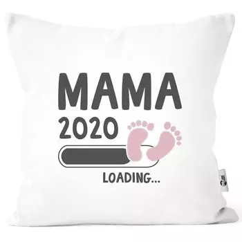 Наволочка для мамы 2020, подарочная подушка для будущей мамы, хлопковый подарок на рождение, MoonWorks бело-розовый, унирайз