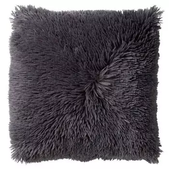 Наволочка Dutch Decor Fluffy 45x45 cm, 45x45x45 см цвет charcoal gray