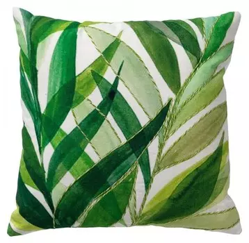 Наволочка Dutch Decor Livistona 45x45 cm, 45x45x45 см цвет snow white