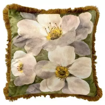 Наволочка Dutch Decor Nena 45x45 cm, 45x45x45 см цвет olive branch