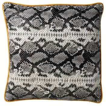 Наволочка Dutch Decor Roan 45x45 cm, 45x45x45 см цвет charcoal gray