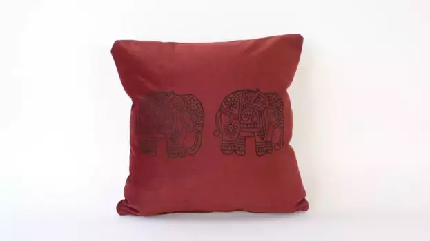 Наволочка Evila Originals, красный