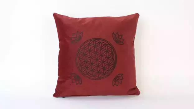 Наволочка Evila Originals, красный