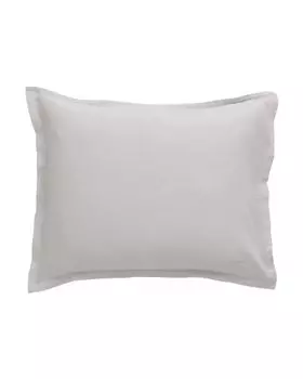 Наволочка GANT Хлопок Лен Светло-Серый 80 x 80 см