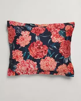 Наволочка GANT Peony Print Classic Blue 80 x 80 см