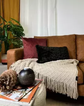 Наволочка Gek op kussens!, красный