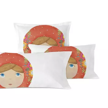 Наволочка Happy Friday, 45x110 см, многоцветный