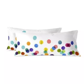 Наволочка HappyFriday Confetti Colorful 45 x 110 см (2 шт.)