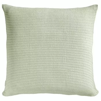 Наволочка Heckett & Lane Wafel II, 80 см цвет mintgrn